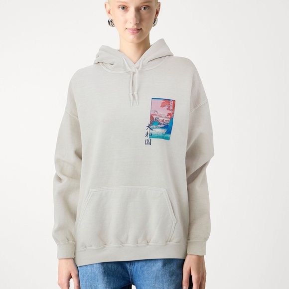 BDG Urban Outfitters 
TATSUTA MOUNTAIN HOODIE - Sweatshirt. Sz S-M. NWT - Picture 1 of 3